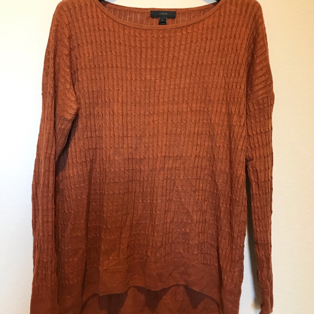 JCrew Linen Sweater